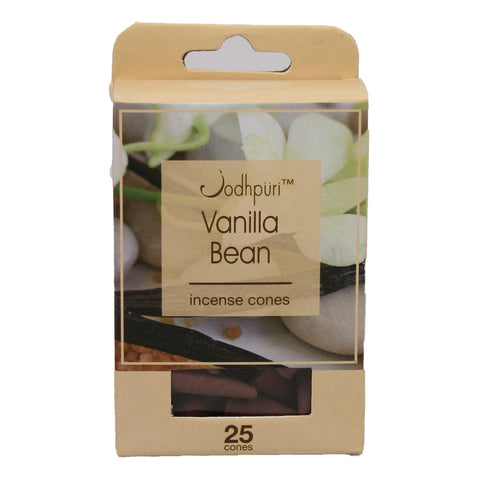 Vanilla Bean Incense Cones - 300 Cones - Jodhshop