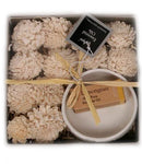 Lemongrass Essential Oil Gift Sets with Dish and Flowers - 5ml - Jodhpuri Online