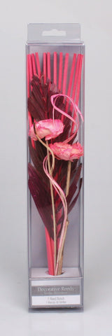 Decorative Diffuser Reed Refill: Pink Flower