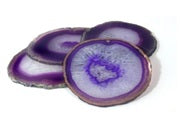 50406: Pure Agate in Purple Coasters - Set of 4 - Jodhshop