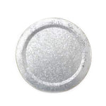 Galvanized Steel Round Charger Plate with Bead Edge – 13 x 13 x 1 inches - Jodhpuri Online