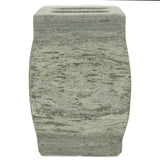 Marble Toothbrush Holder with Stowe Slate Finish - 3 x 4 inches - Jodhshop